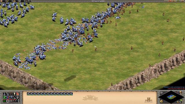 600 Paladins vs 600 Elite Woad Raiders | Age of Empires II смотреть онлайн