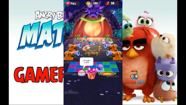 Angry Birds Match - LEVEL 21-30 - SURPRISE PARTY - iOS/Android Mobile Game Gameplay - EP2 смотреть онлайн