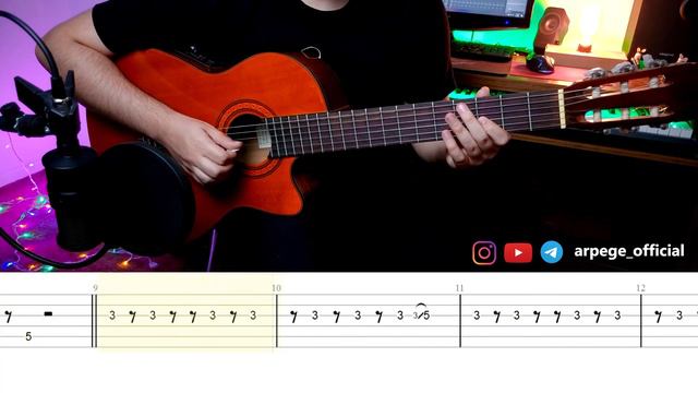 BAD GUY Guitar Tabs Tutorial - Billie Eilish смотреть онлайн