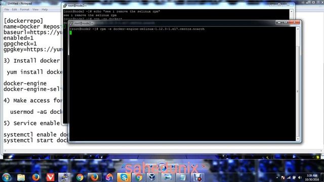 How to Install & Configure Docker In Redhat 7/Centso 7 Linux Step By Step смотреть онлайн