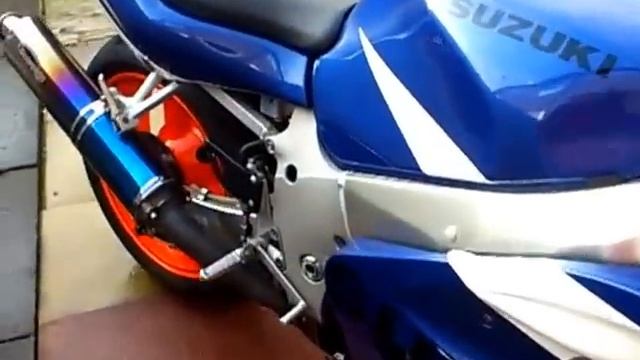 Suzuki Gsxr 600 srad 1998 scorpion exhaust смотреть онлайн
