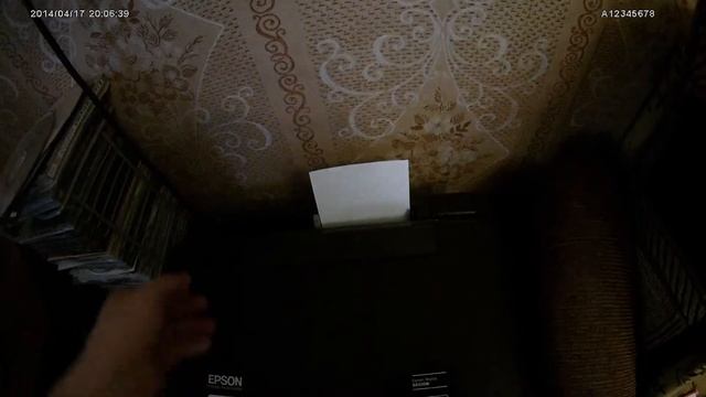 Как работает СНПЧ + принтер EPSON SX235W смотреть онлайн