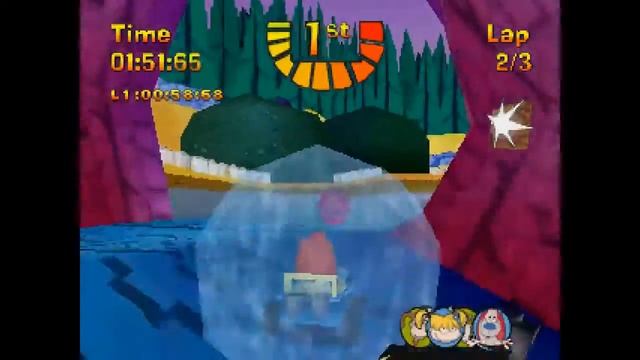Nicktoons Racing ... (PS1) Gameplay смотреть онлайн