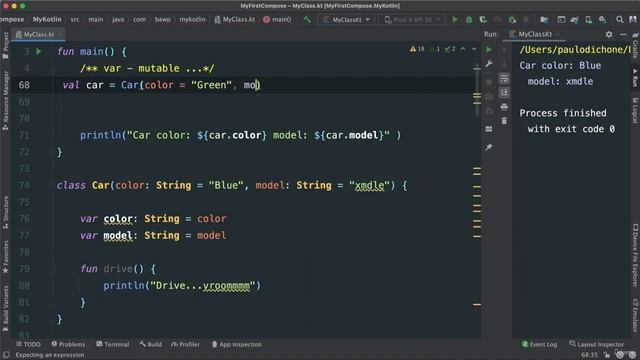 052 Kotlin - Intermediate OOP Concepts - Kotlin Classes and the Primary Constructors смотреть онлайн