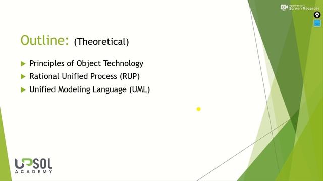 OOAD | Introduction to OOAD | Outline | UPSOL Academy смотреть онлайн