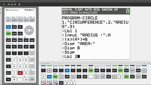 How to Program a Circle Solver for TI-83/84/89 Calculator **Super Useful** смотреть онлайн