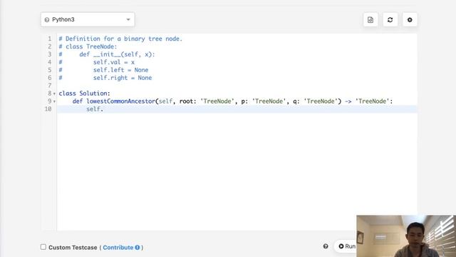 Leetcode - Lowest Common Ancestor of a Binary Tree (Python) смотреть онлайн