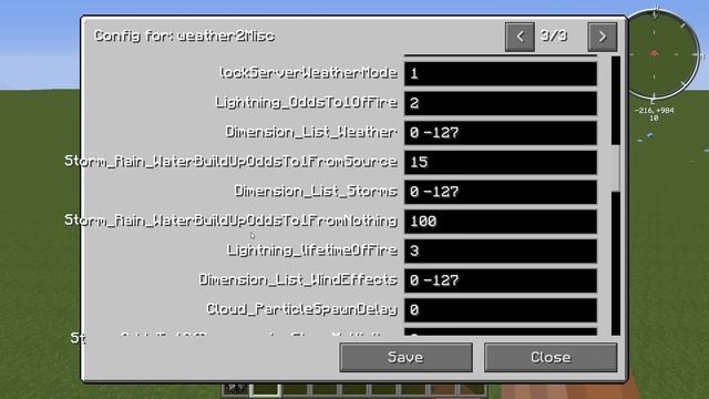 Minecraft Localized Weather Mod Settings (Tornado Mod): How to add more Tornados/Storms/Hail/ смотреть онлайн