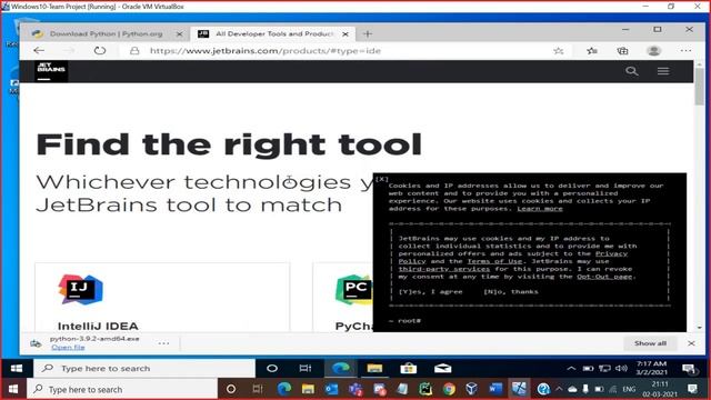 Python pycharm Installation смотреть онлайн