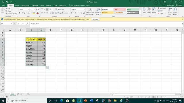 How to rename, copy or move data in excel 2007/2010/2013/2016 - in hindi смотреть онлайн