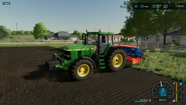 TEST: How AI Sow a Field | John Deere 7810 & Nordsten | Farming Simulator 22 | Episode 1 смотреть онлайн
