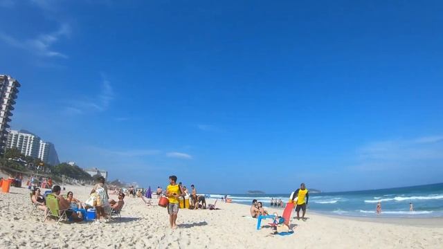 ?? | Walking Barra Da Tijuca Beach ?️| Rio De Janeiro, Brazil | ⁴ᴷ⁶⁰