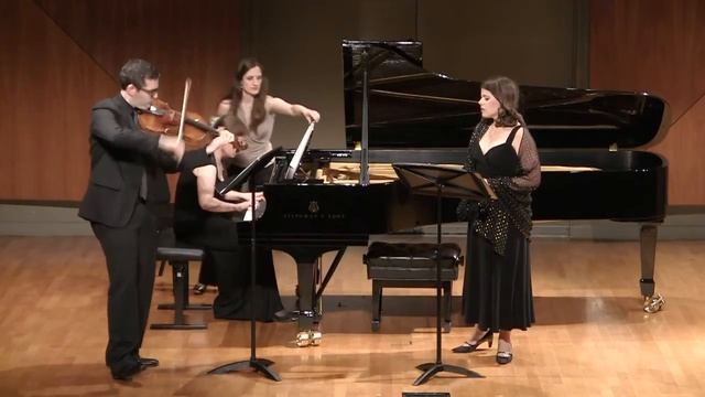 "Let Evening Come": a song cycle by William Bolcom смотреть онлайн