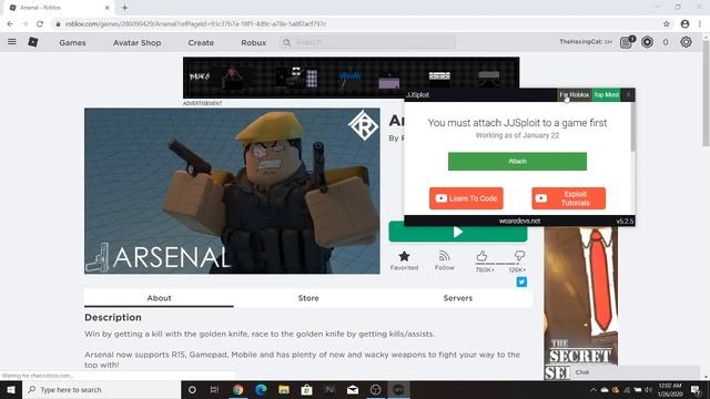 How to use JJSploit V5! (Roblox) смотреть онлайн