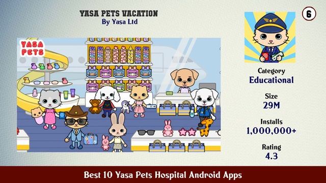 Best 10 Yasa Pets Hospital Android Apps смотреть онлайн