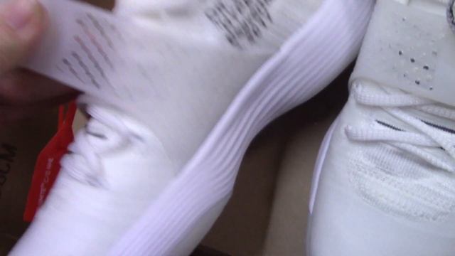 Off White X Nike React Hyperdunk 2017 Flyknit The Ten Virgil Abloh AJ4578 100 Review смотреть онлайн