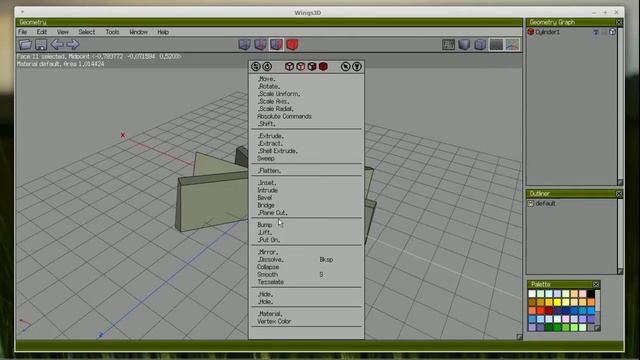 Wings 3D on Linux Mint 18 ! смотреть онлайн