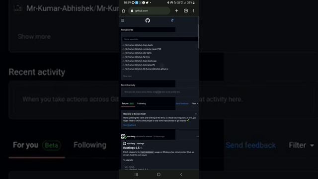 how to get git URI / URL of GitHub repository from GitHub. (hinglish, hindi) смотреть онлайн