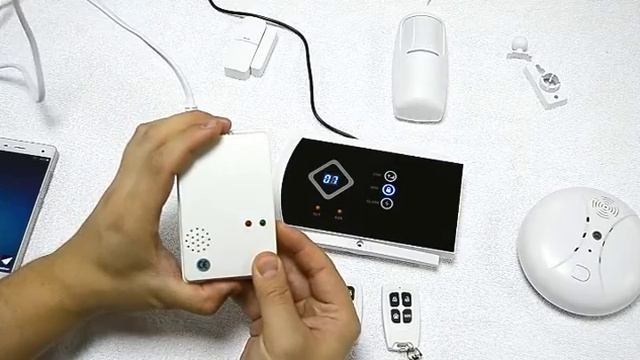 Датчик Газа - Сигнализация GSM для дома , гаража , офиса, квартиры смотреть онлайн