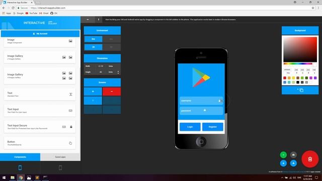 React Native Login & Registration Screen Tutorial With Navigation- Drag & Drop Builder смотреть онлайн
