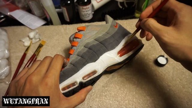 Nike Air Max 95 Midsole Restoration/Repaint Angelus Tutorial HD