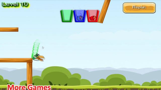 Angry Birds Drink Water 2 - DROP COLOR WATER TO ALL COLOR BIRDS! смотреть онлайн