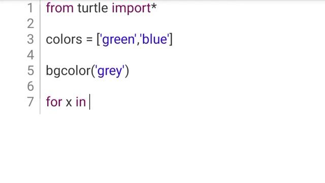 Как сделать узор в python? смотреть онлайн