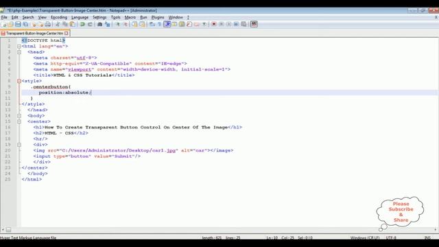 add transparent button on image center css style rgba property смотреть онлайн
