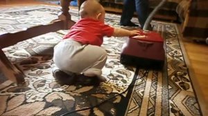 С пылесосом