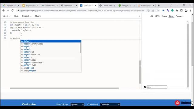 TypeScript KIRISH (Angular) | UnlimIT смотреть онлайн