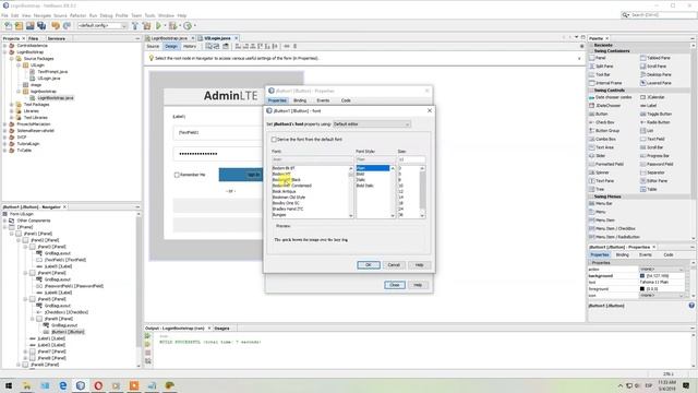 login Bootstrap Java смотреть онлайн