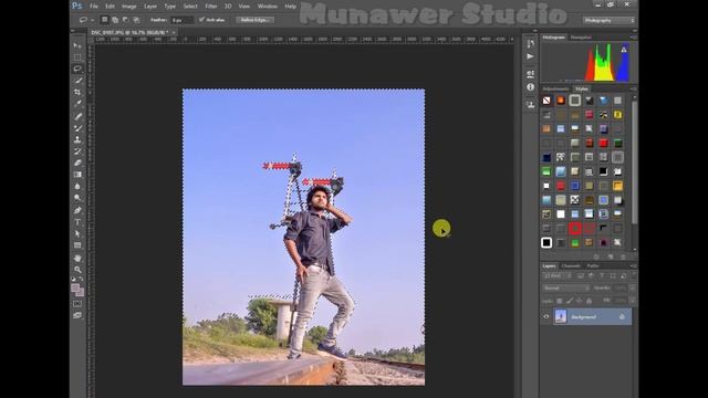 How to Use the NEW Background changer in Photoshop CC 2023 смотреть онлайн
