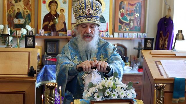 Проповедь епископа Амвросия (Тимрота) на праздник Успения Пресвятой Богородицы, 28 августа 2024 года смотреть онлайн