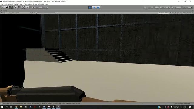 Blockout Walkthrough Hangar for PUBGM in Unity 5 смотреть онлайн