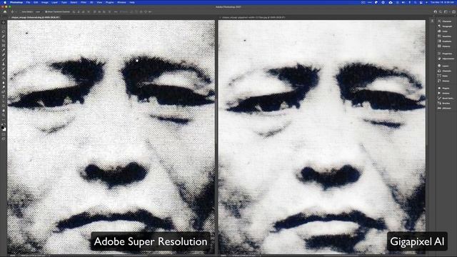 Photoshop Super Resolution vs Topaz Gigapixel Ai смотреть онлайн