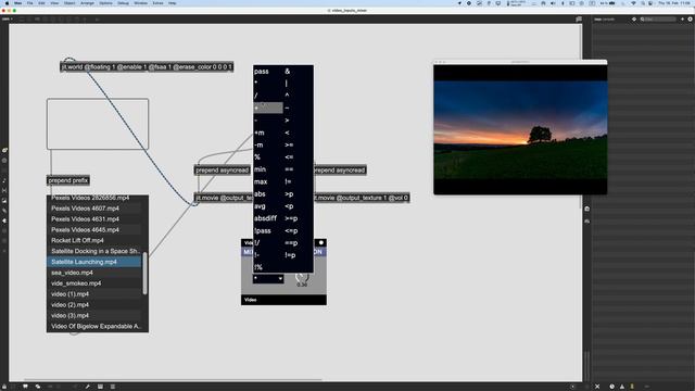 Touch Designer VS Max/MSP/Jitter - Simple Video Mixer смотреть онлайн