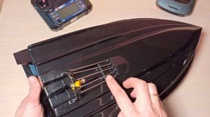 Переделка кораблика Flytec под одномоторный