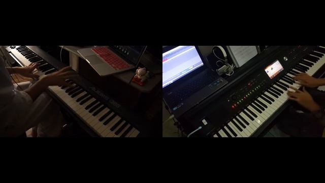 Sword Art Online 2 ED3 - Shirushi (Piano Duet) [TV Size] смотреть онлайн