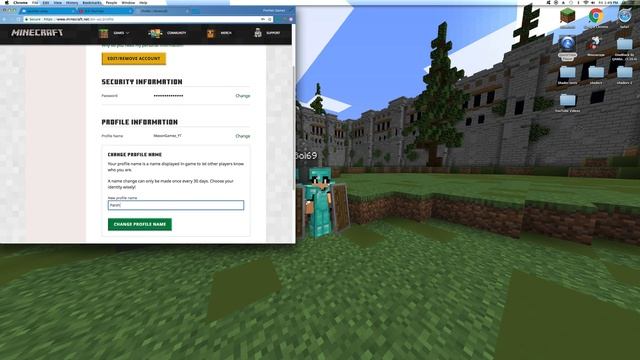How to change your MINECRAFT username (Java Edition ONLY) смотреть онлайн