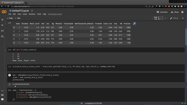 Maschinelles Lernen mit Python Pipeline und Modeloptimierung смотреть онлайн