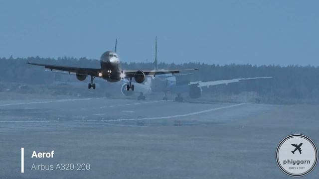 [4K] Close up landings - Plane spotting at Stockholm Arlanda - B777, B757 and more смотреть онлайн