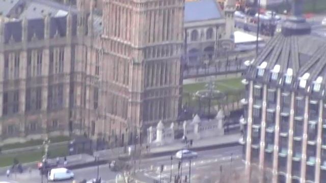View of the city from London Eye смотреть онлайн