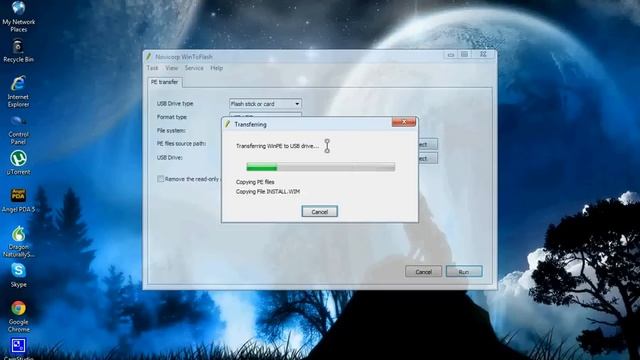Install Windows XP,Vista,7 & 8 with USB Flash Drive смотреть онлайн