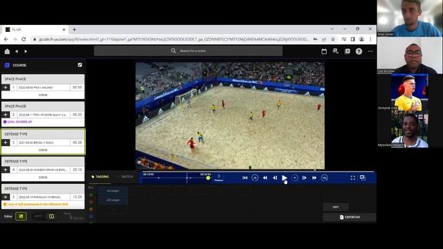 Beach Soccer Game Analysis Course Recap смотреть онлайн