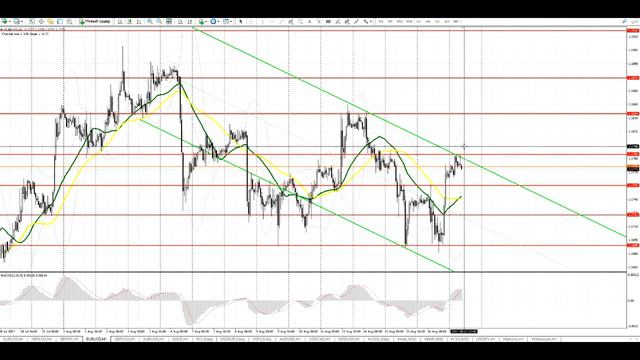 Видео-прогноз на 17 августа EUR/USD GBP/USD смотреть онлайн