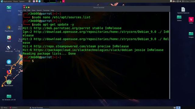 "403 error source list" | Fix | Terminal | Parrot OS | Security Linux | TechComSpot смотреть онлайн