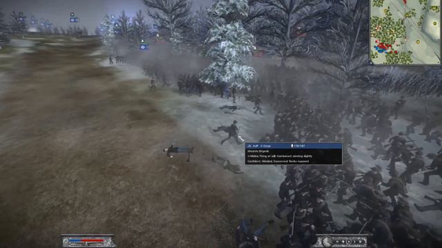 13,000 men battle, Me vs 3 other armies in ACW mod Napoleon total war. смотреть онлайн