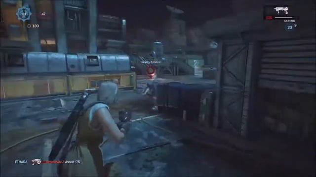 GEARS 4 (RANKED KOTH) On FALLOUT [ENFORCER VS GNASHER] SHOWDOWN + BONUS TRISHOT SQUAD WIPE