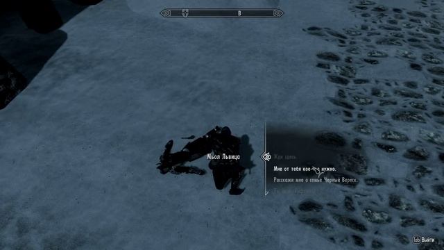 TES V Skyrim. Смешной глюк с Мьол Львицей [Skyrim glitch] смотреть онлайн