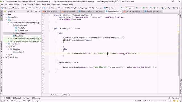 Storing and Showing Images into SQLite Database in Android Studio смотреть онлайн